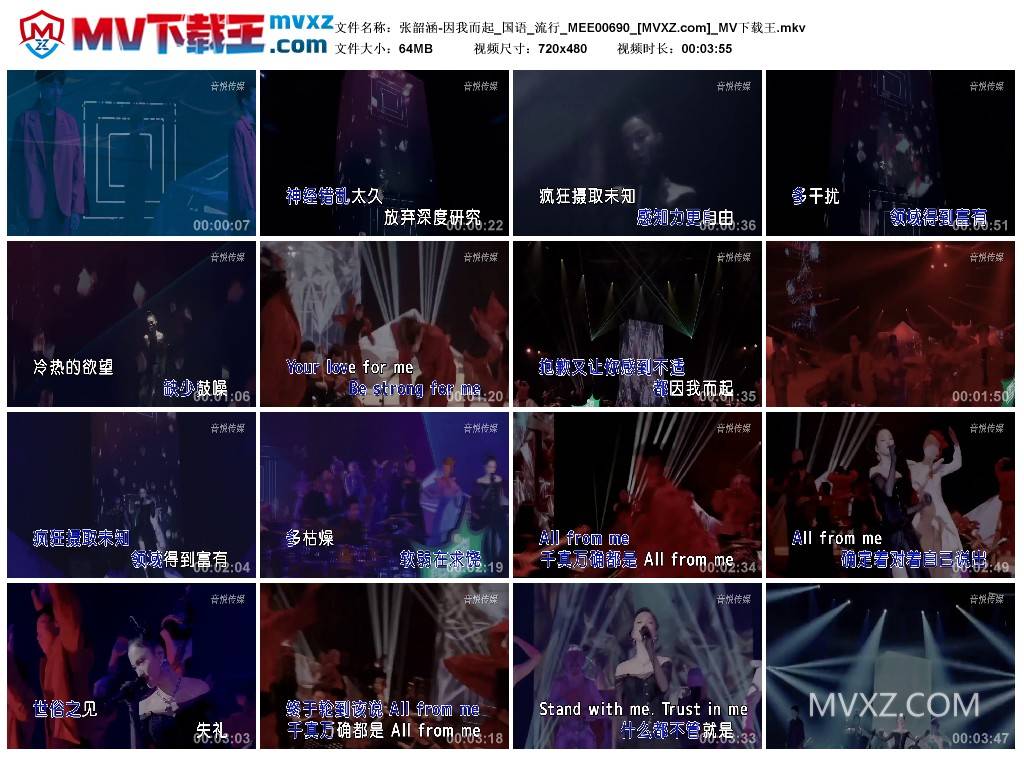 张韶涵-因我而起_国语_流行_MEE00690